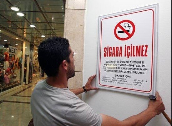Kapalı Alanda Sigara İçme Cezası Ödeme 2023
