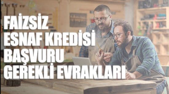 Halkbank Faizsiz Esnaf Kredisi Veriyor