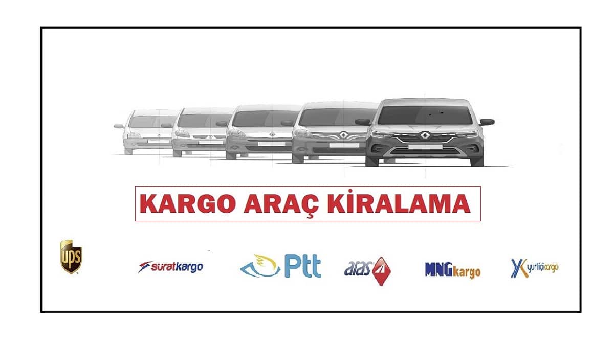 Kargo Araç Kiralama (Sürat Kargo, MNG, Aras, Trendyol, Yurtiçi Kargo)