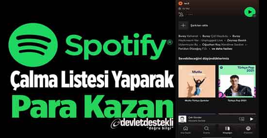 Spotify Çalma Listesi Yaparak Para Kazanma 2023