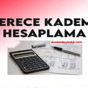 Memur Derece Kademe Hesaplama Robotu 2025 YAN-DİK Tablosu!