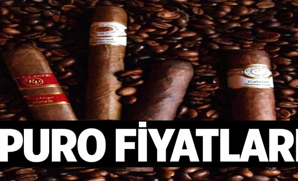 Puro Fiyatları 2025 Tekel, Küba, Captain Black ve Cohiba Güncel Liste