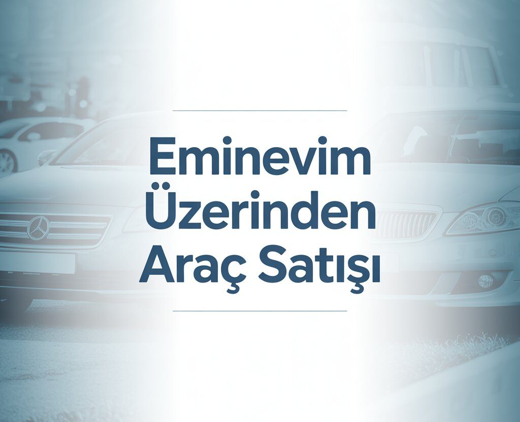 Eminevim Üzerinden Araç Satışı 2025 (ADIM ADIM YAPMANIZ GEREKENLER)