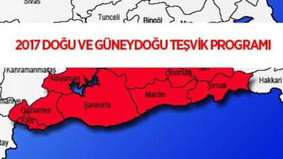 Doğu ve Güneydoğu Yatırım Teşvik Programı ile Sıfır Faizli Kredi