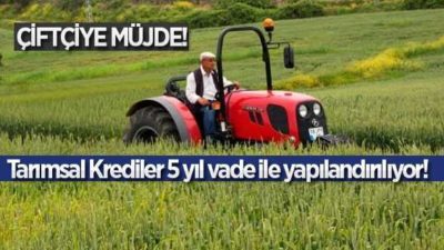 Çiftçilere Borç Yapılandırması 2020 Başvuru Şartları