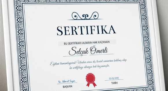 TSE sertifika sınavı