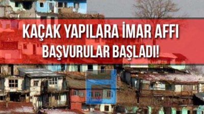 İmar Affı Başvurusu Nasıl Yapılır? (E-Devlet KOLAY YOL)