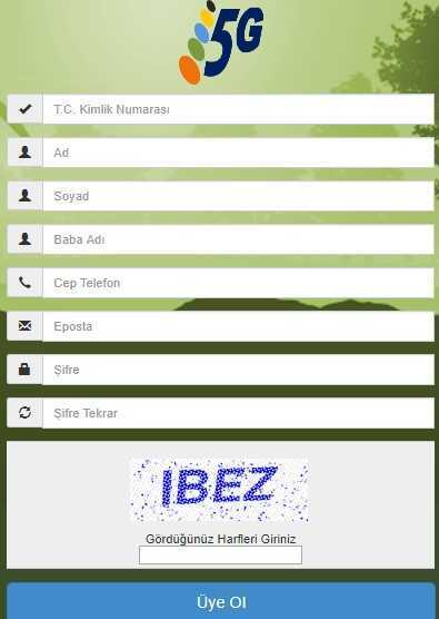 Genç Çiftçi Başvuru Sitemi