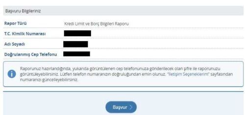 e-Devlet Ücretsiz Kredi Notu Öğrenme