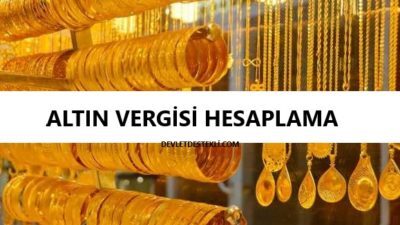 Altın Alım Satım Vergisi Hesaplama (2020 Güncel)