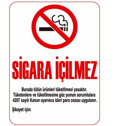 Yasak Yerlerde Sigara İçenler Nereye İhbar Edilir?