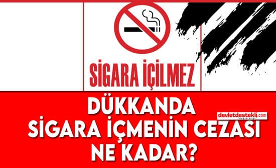Dükkanda Sigara İçmenin Cezası Ne Kadar? (İçene ve İşletme Sahibine)