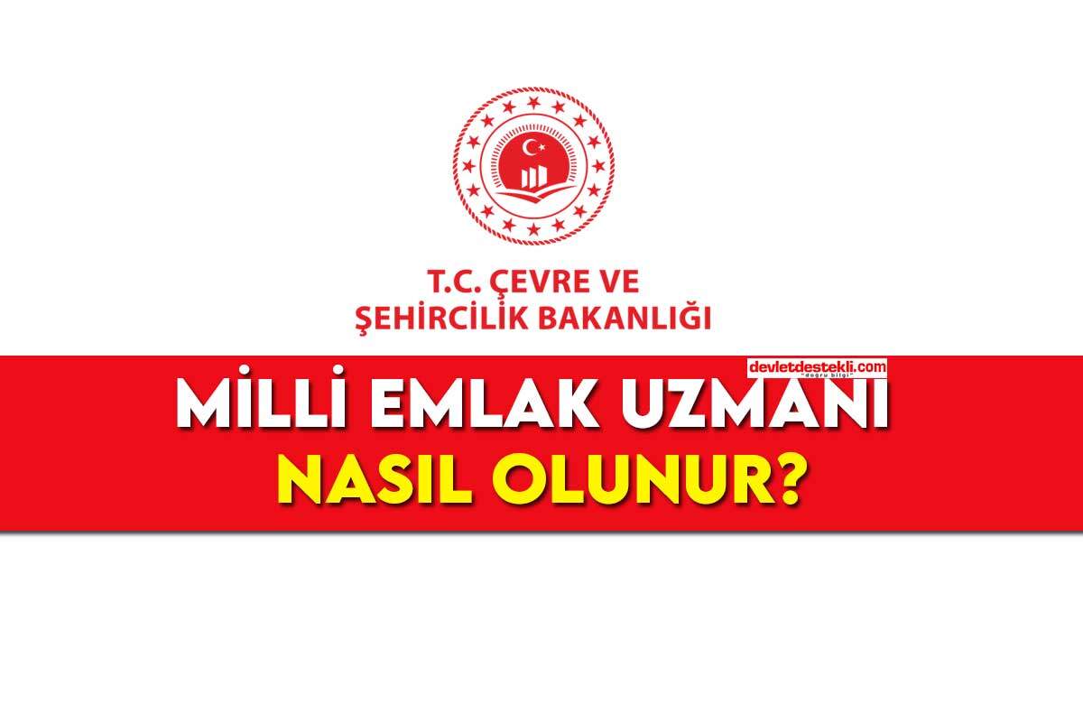 Milli Emlak Uzmanı Nasıl Olunur? 2023 Alım Şartları