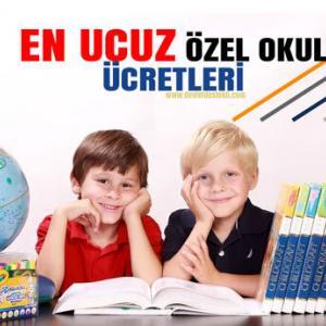 En Ucuz Özel Okul Fiyatları 2023-2024 Dönemi Kolejler (GÜNCEL)
