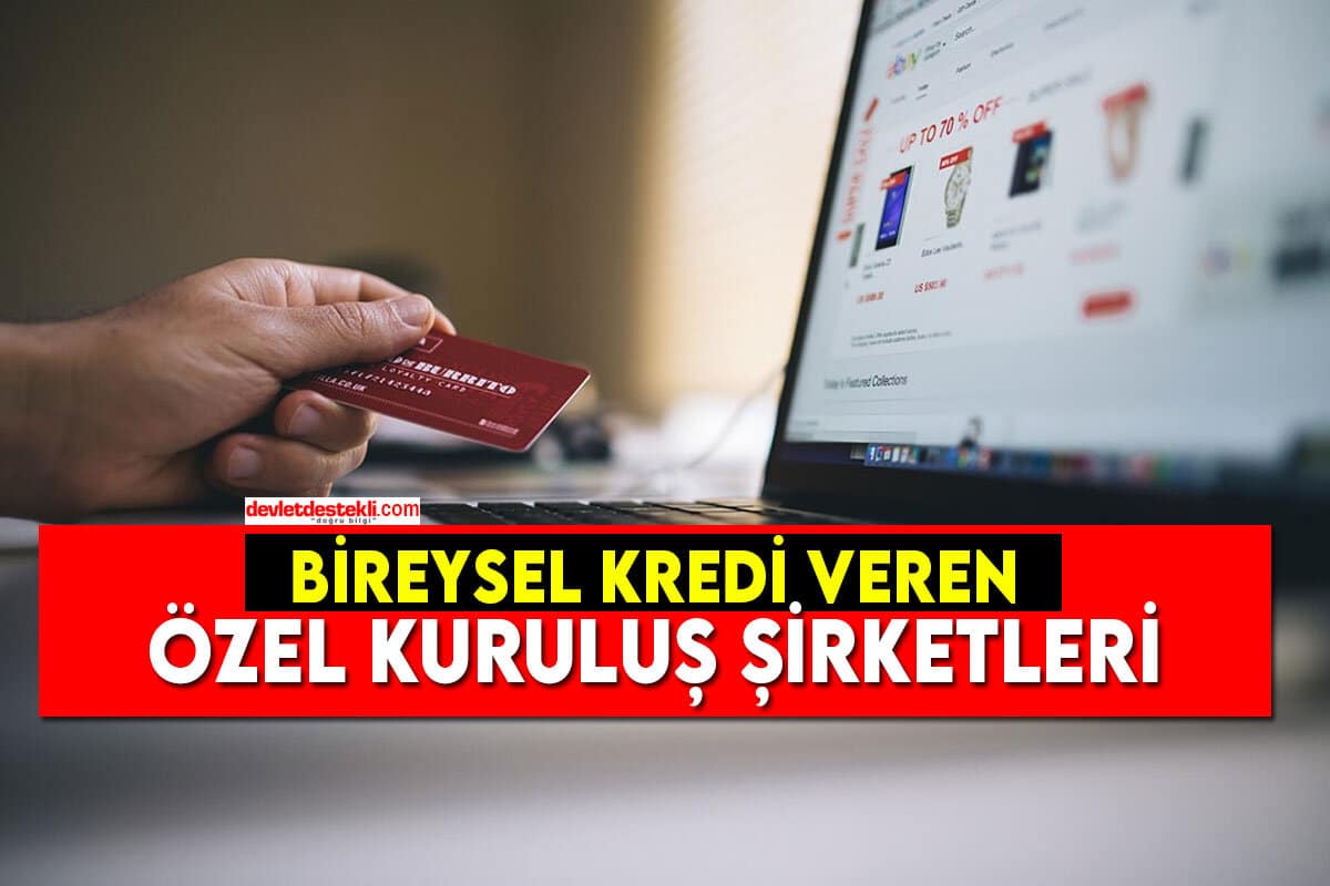 Bankalar Dışında Kredi Veren Kurumlar Finans Şirketleri 2023