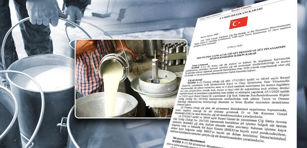 Çiğ Süt Fiyatı Belli Oldu 2023 (ULUSAL SÜT KONSEYİ)