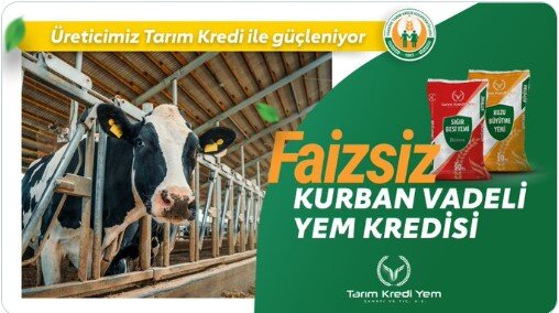 Ziraat Bankası Yem Kredisi 2022 (Çiftçilere Faizsiz YEM Müjdesi)