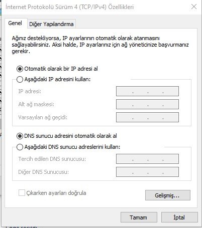 Çalışmayan ve Bağlantısı Kopan DNS İçin Ne Yapılır?