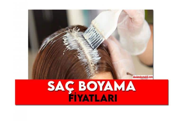 Kuaförde Saç Boyama Fiyatları