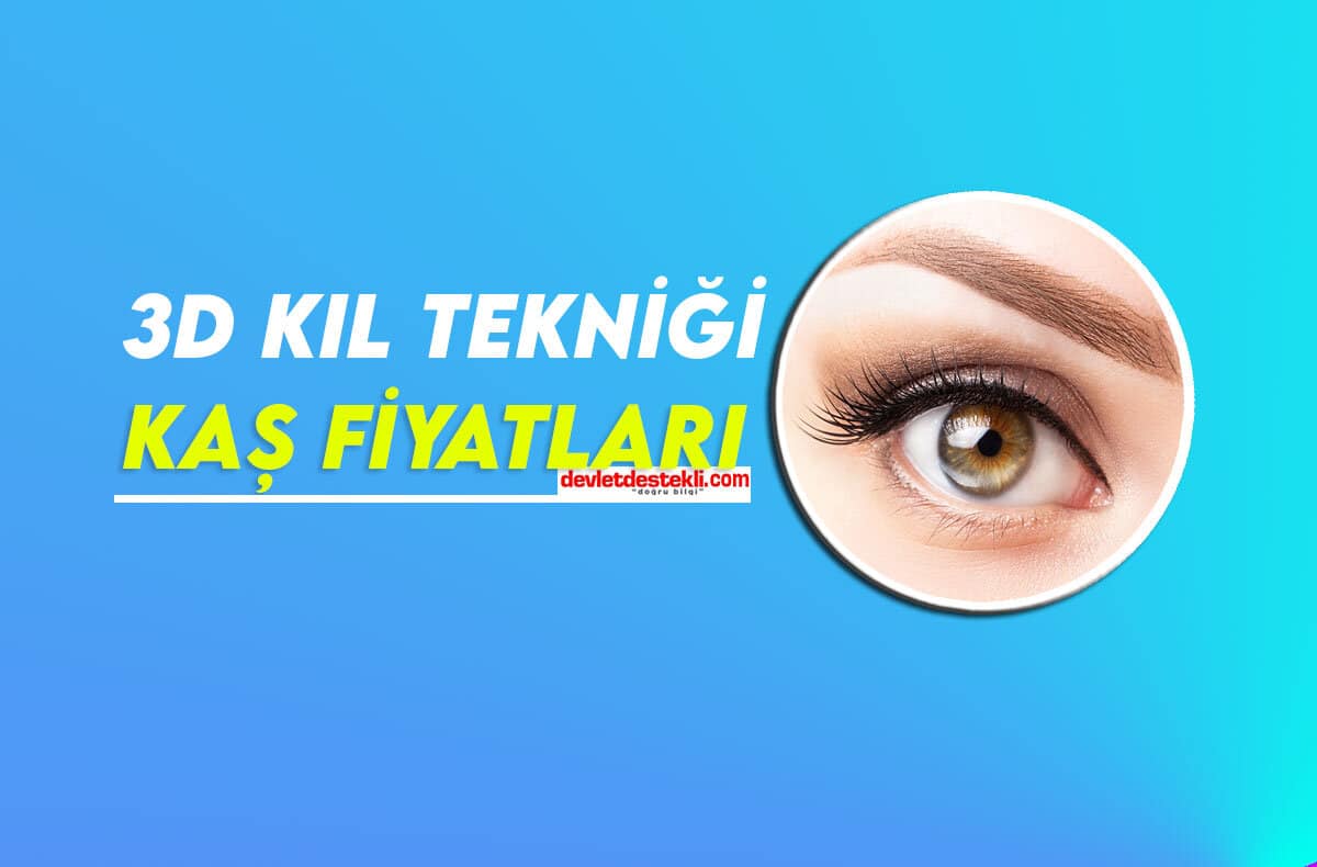 3D Kıl Tekniği Kaş Fiyatları 2023 (Microblading)