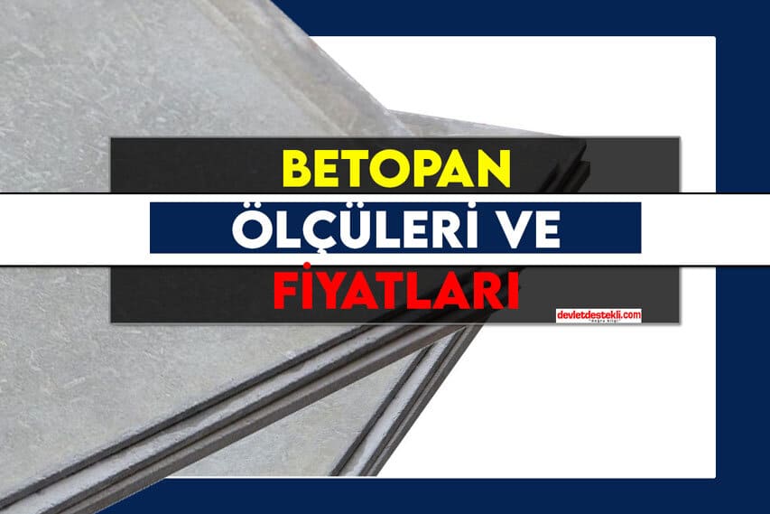 Betopan Fiyatları 2023 Ağustos Ayı Fiyat Listesi (Koçtaş Bauhaus 1 Plaka)