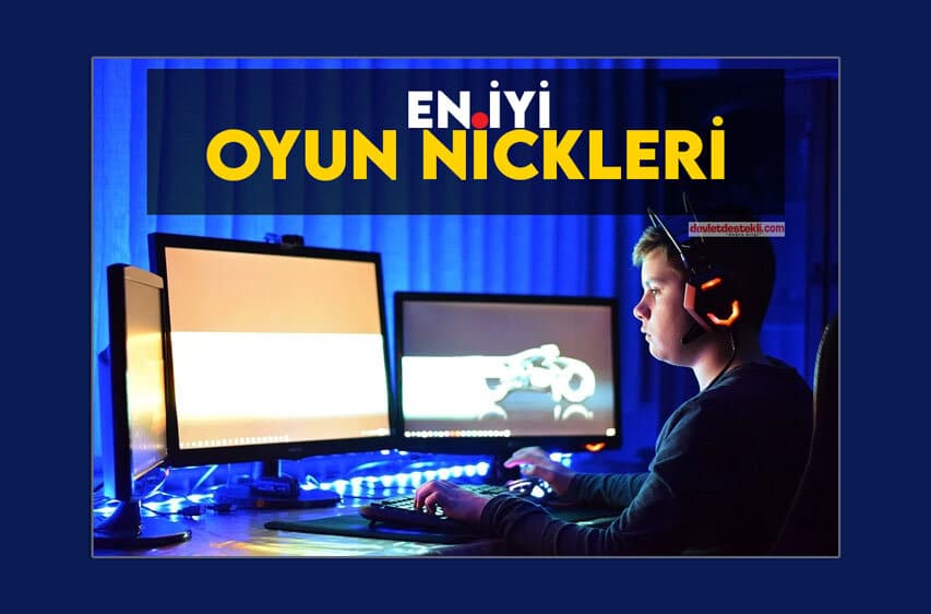 En İyi Oyun Nickleri DEV ARŞİV (Havalı Şekilli İngilizce Türkçe)