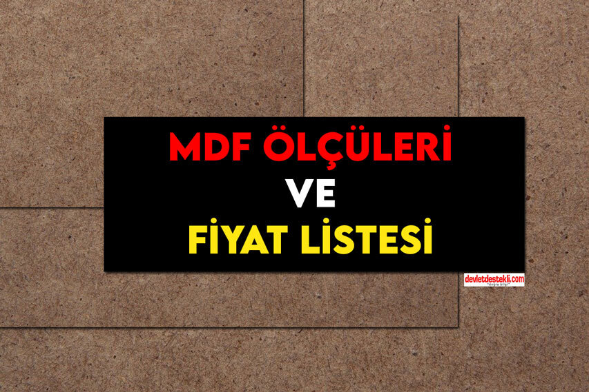 MDF Ölçüleri ve 2023 Fiyat Listesi (GÜNCEL FİYATLAR)