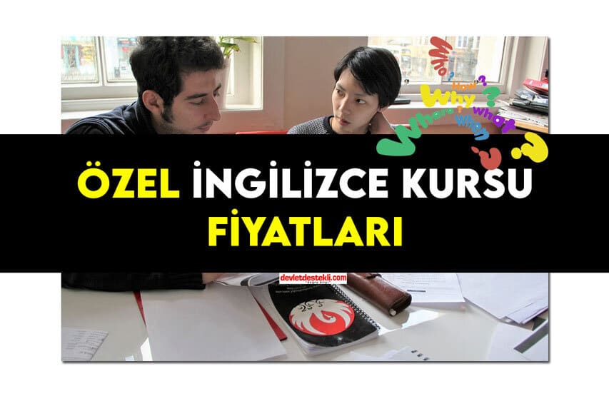 Özel İngilizce Kursu Fiyatları 2023-2024 Devlet Desteği (Online Örgün)
