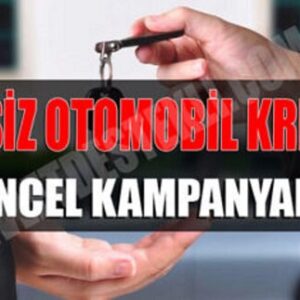 Faizsiz Otomobil Kredisi Kampanyaları 2023 (Güncel Kampanya)