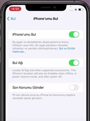 iOS 15 sürümü