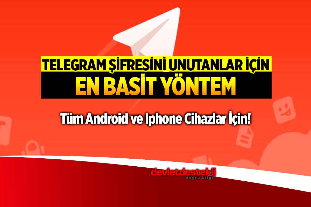 Telegram Şifremi Unuttum Iphone ve Android Çözüldü 2023