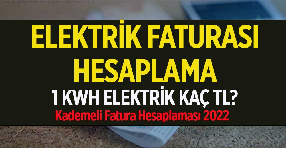 1 KW Elektrik Kaç TL? 2023 Fatura Hesaplaması (VERGİLER DAHİL GÜNCEL)