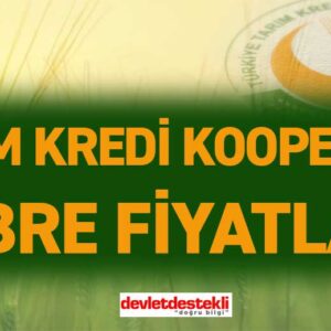 Tarım Kredi Gübre Fiyatları 2024 GÜNCEL!