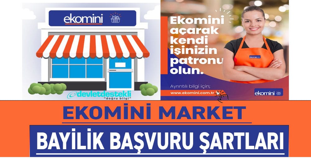 Ekomini Market Bayilik Şartları 2023 GÜNCEL (Bayilik Maliyeti Ne Kadar)