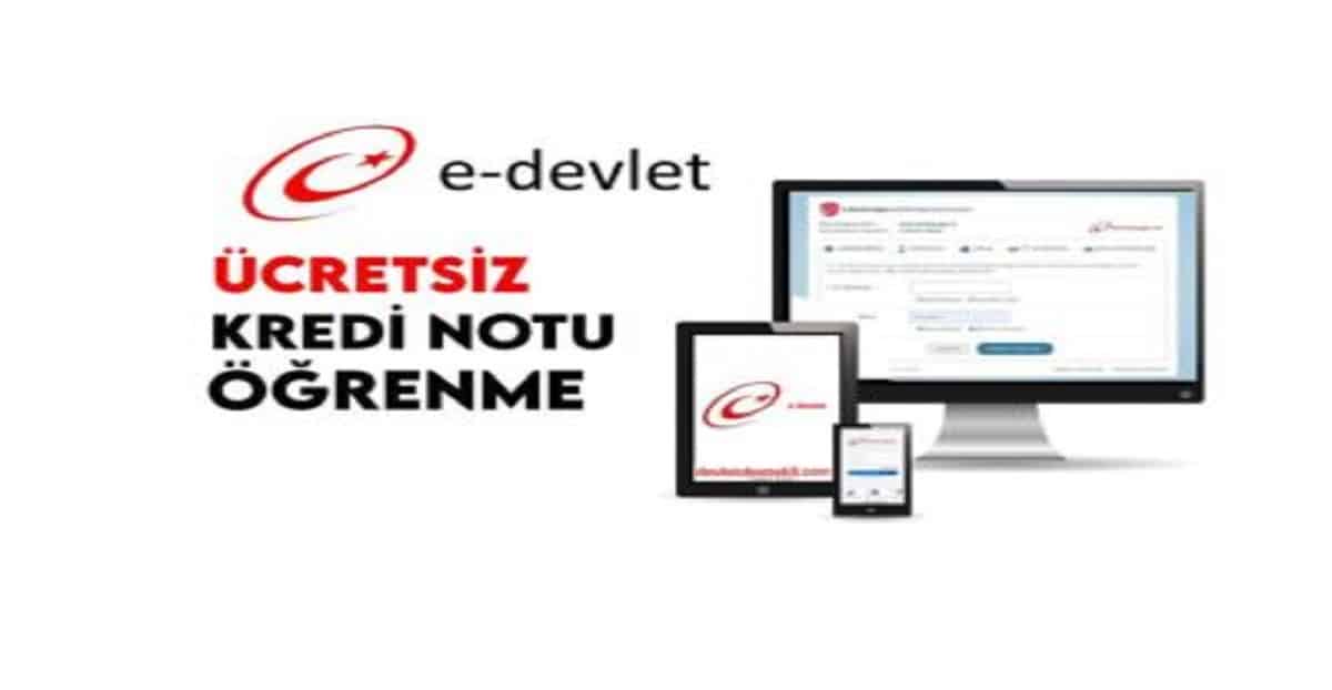 e-Devlet Ücretsiz Kredi Notu Öğrenme 2023 (Risk Gruplarına Göre)