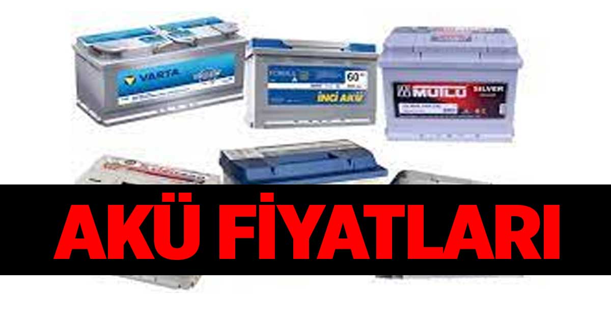Akü Fiyatları 2023 (Varta – Mutlu – İnci – Bosch) 60 72 74 95 Amper!
