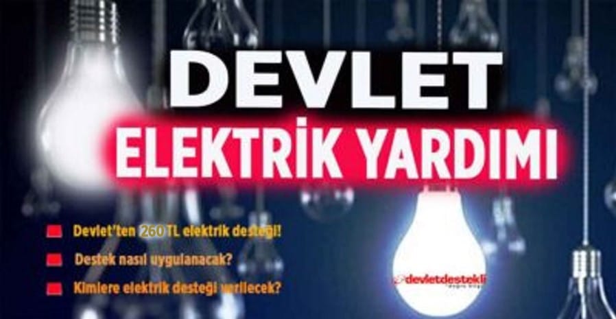 Elektrik Yardımı Ne Kadar? 2023 e-Devlet PTT Fatura Desteği Şartları