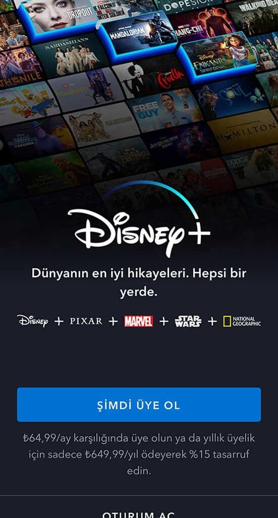 Disney plus ne kadar