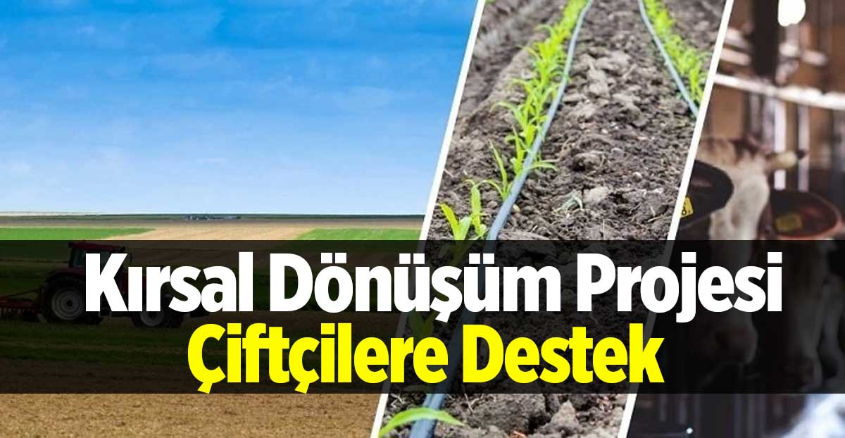 Kırsal Dönüşüm Projesi İle Çiftçilere Destek! (FAİZSİZ KREDİ)