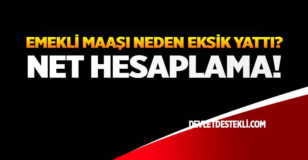EYT Emekli Maaşı Neden Düştü? Eksik Yattı 2023 Net Hesaplama!