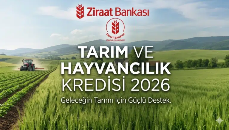 ziraat bankası tarım ve hayvancılık kredisi 2026
