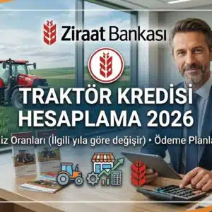 traktör kredisi hesaplama 2026